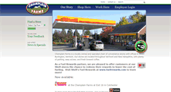 Desktop Screenshot of champlainfarms.com